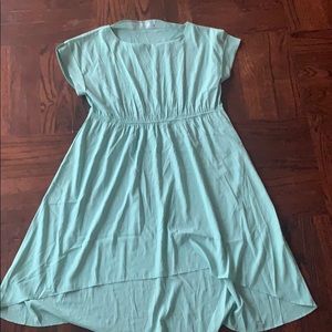 HM asymmetric dress size 38/ 8 flowy midi